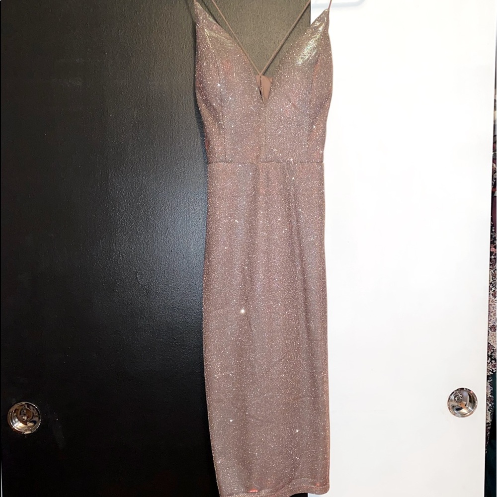 body con reflective dress